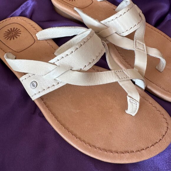 UGG "Mireya" Leather Boho Sandals - Size 7 #1000586 - Picture 3 of 8